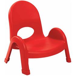 Angeles Ab7707pr 7 In. Value Stack Chairs, Candy Apple Red