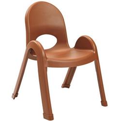Angeles Ab7713cb 13 In. Value Stack Chairs, Cocoa