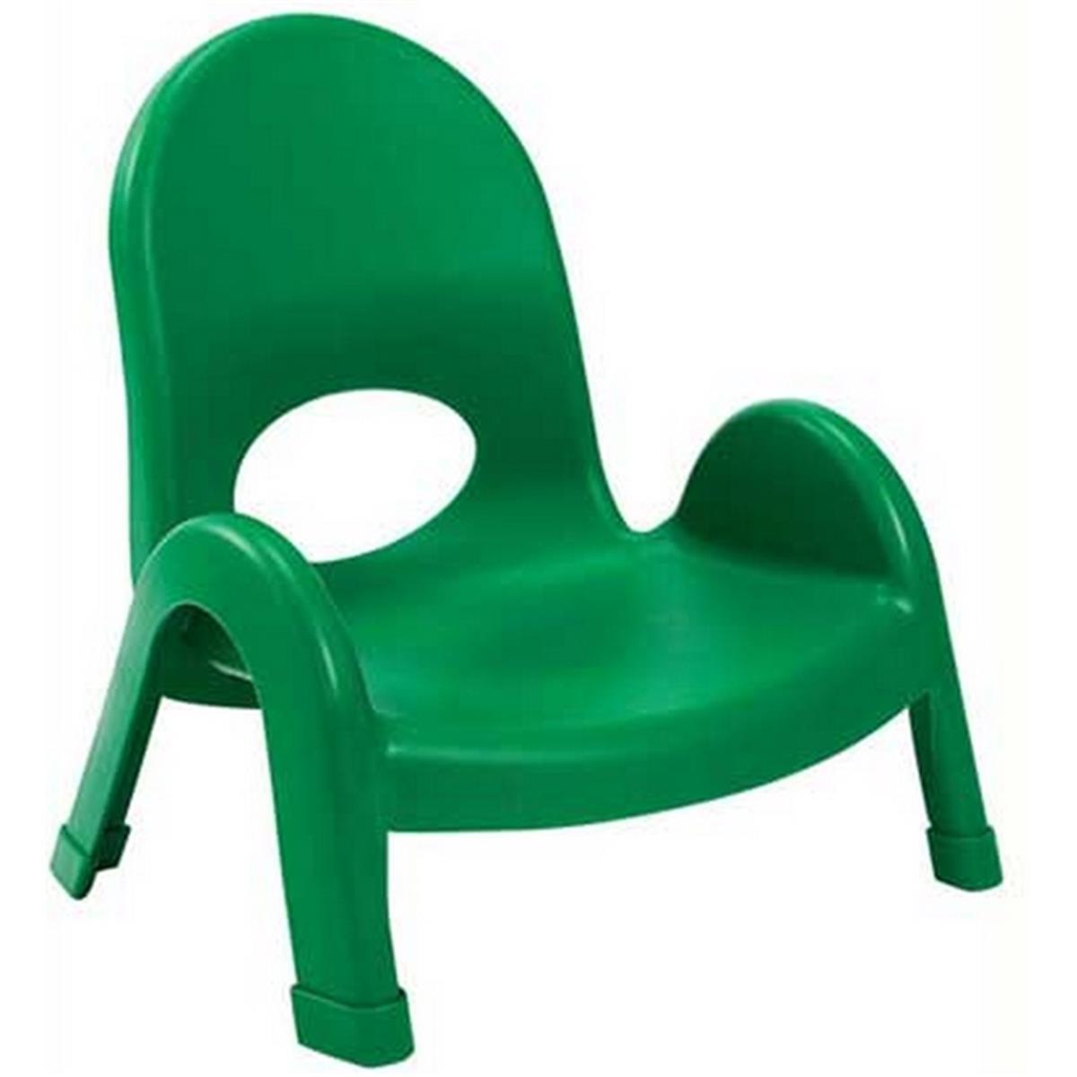 Angeles Ab7709pg 9 In. Value Stack Chairs, Shamrock Green