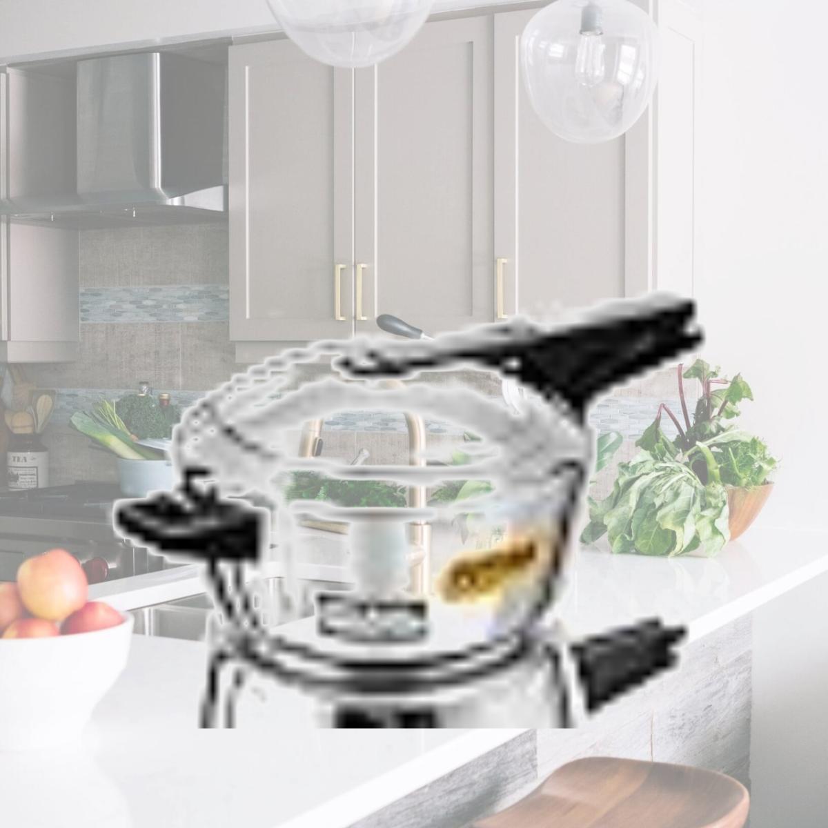 Picture of Hawkins F55 Futura Stainless Steel Pressure Cooker - 4 Litres