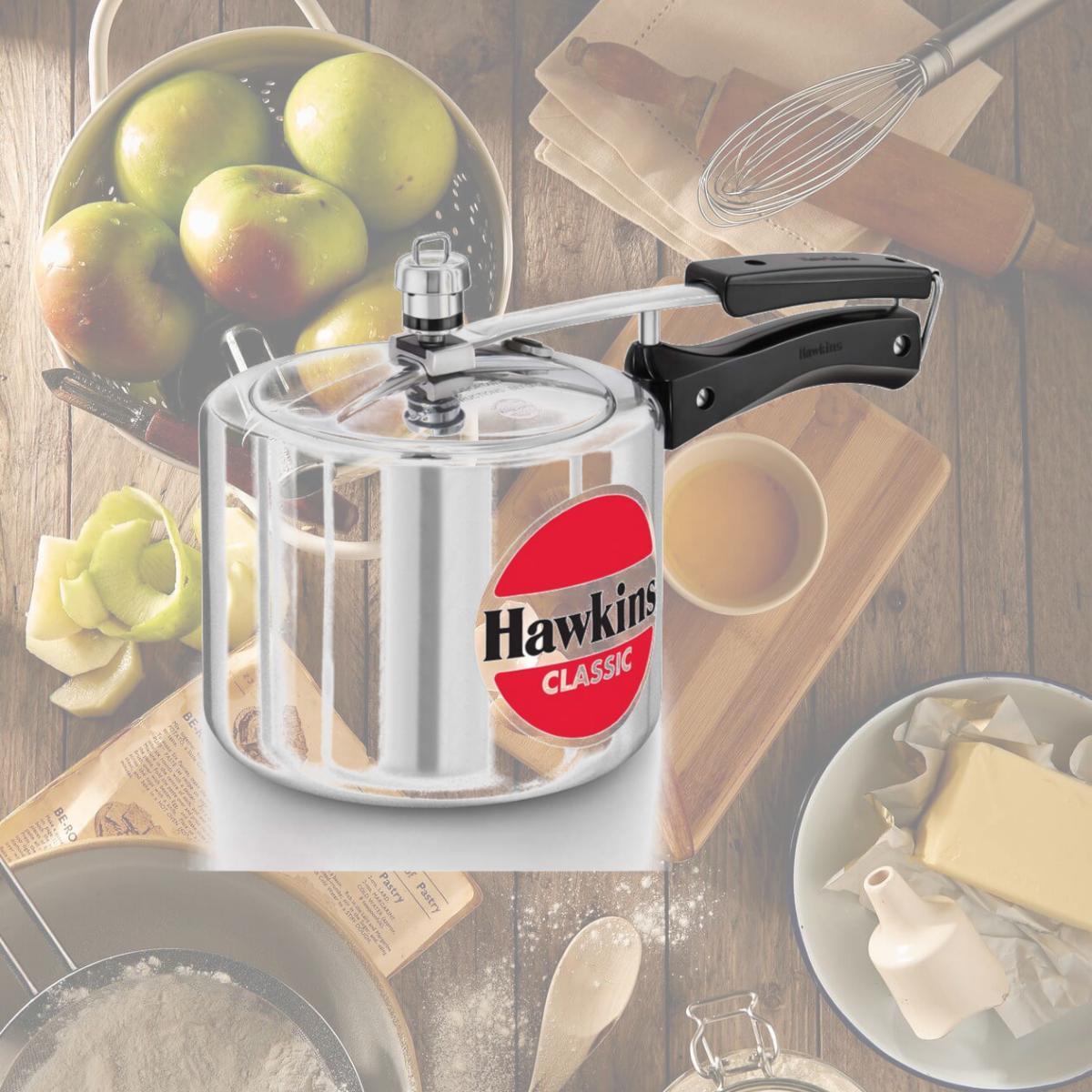 Picture of Hawkins A20 Classic Aluminum Pressure Cooker - 3 Litres