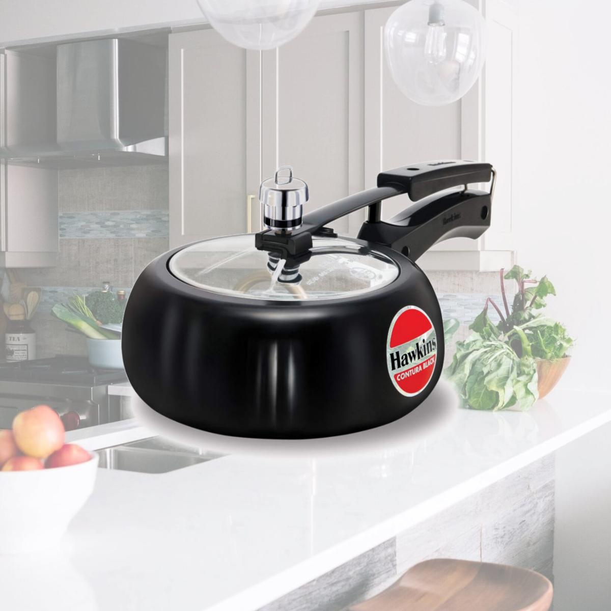 Picture of Hawkins M26 Contura Hard Anodised Pressure Cooker - 2 Litres