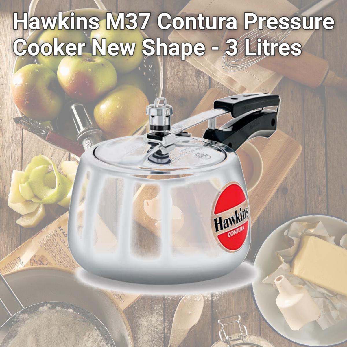 Picture of Hawkins M37 Contura Pressure Cooker New Shape - 3 Litres