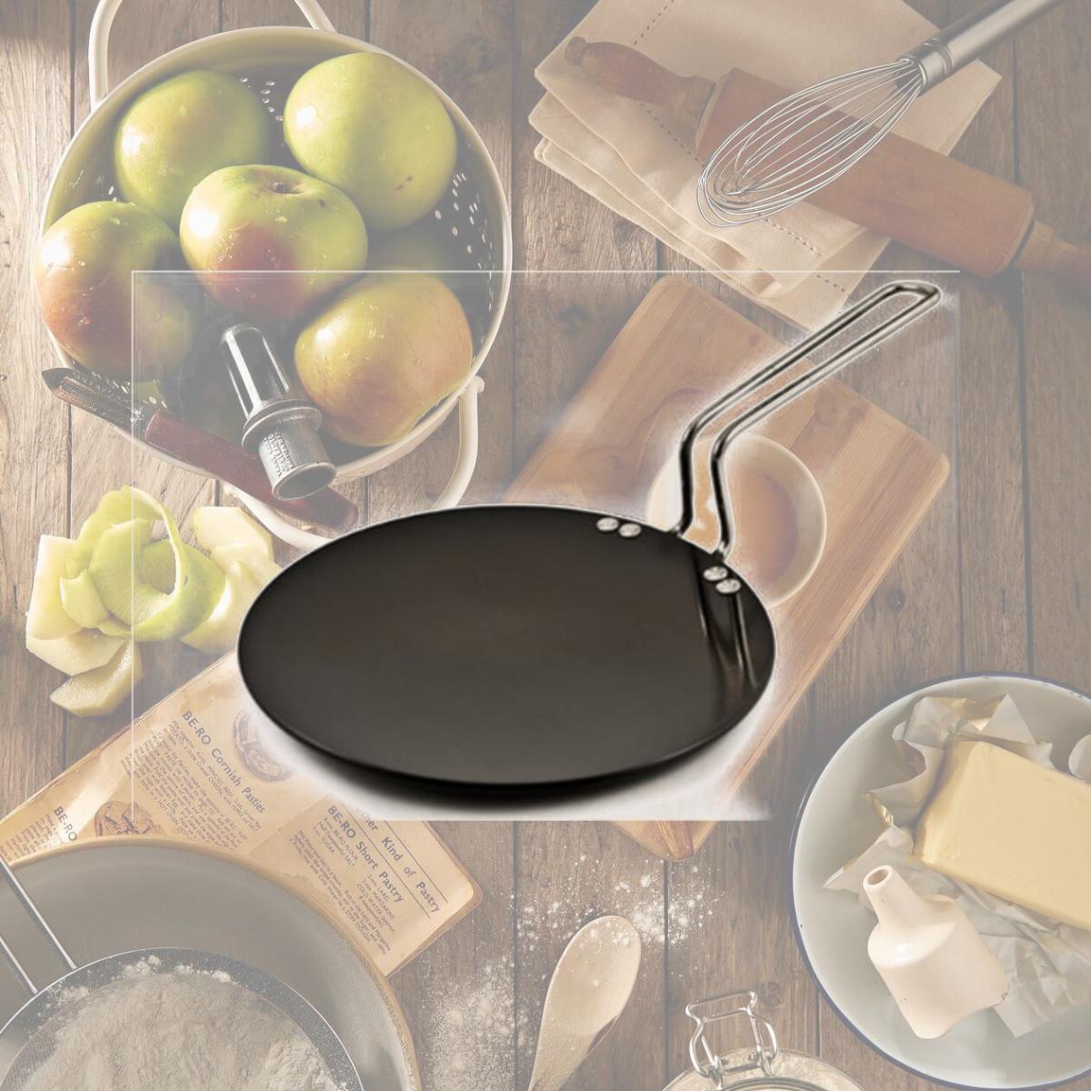 Picture of Hawkins L54 Futura Heavy Gauge Hard Anodised Flat Tava Griddle - 8 in.