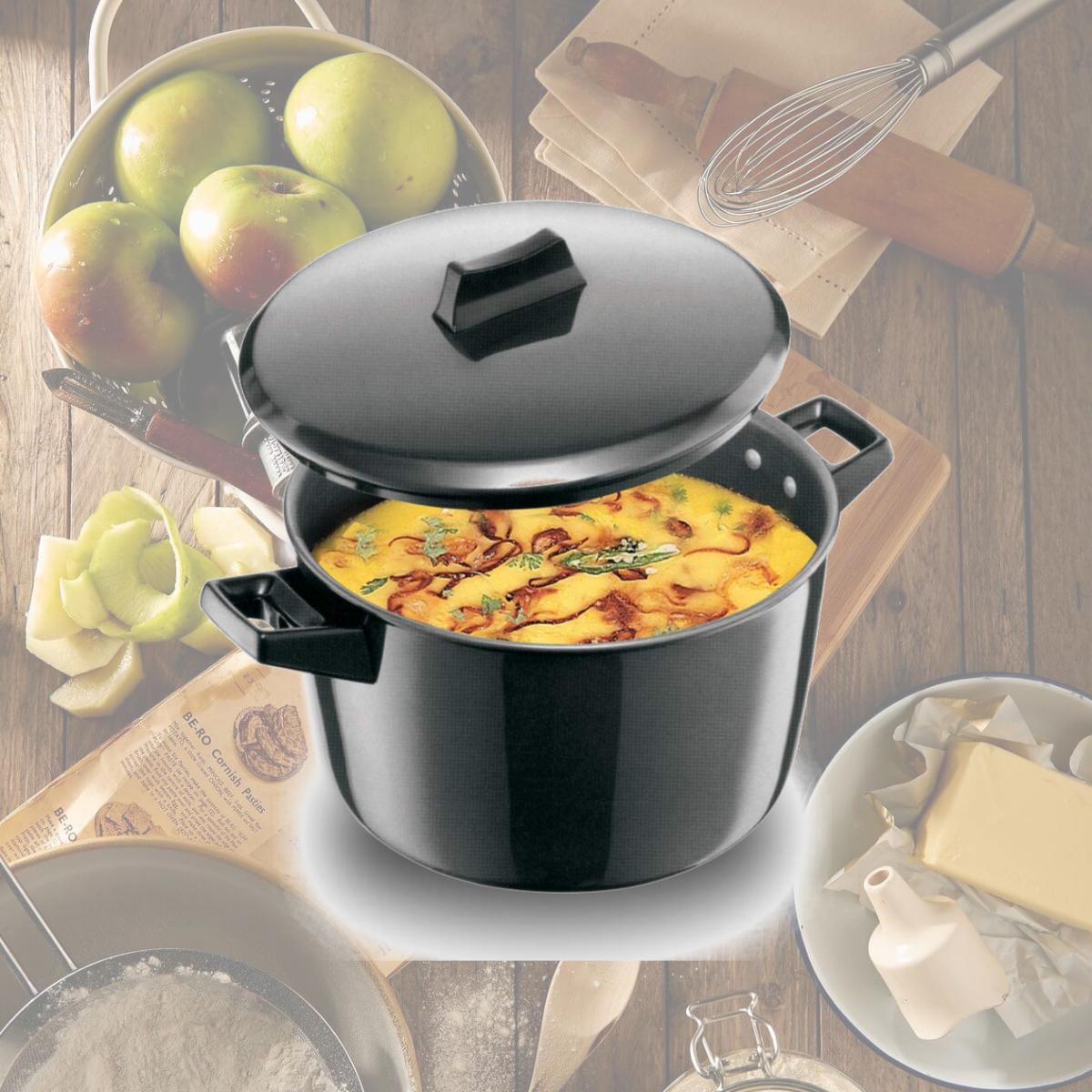 Picture of Hawkins L65 Futura Hard Anodised Cook and Serve Stewpot/Bowl - 5 Litres