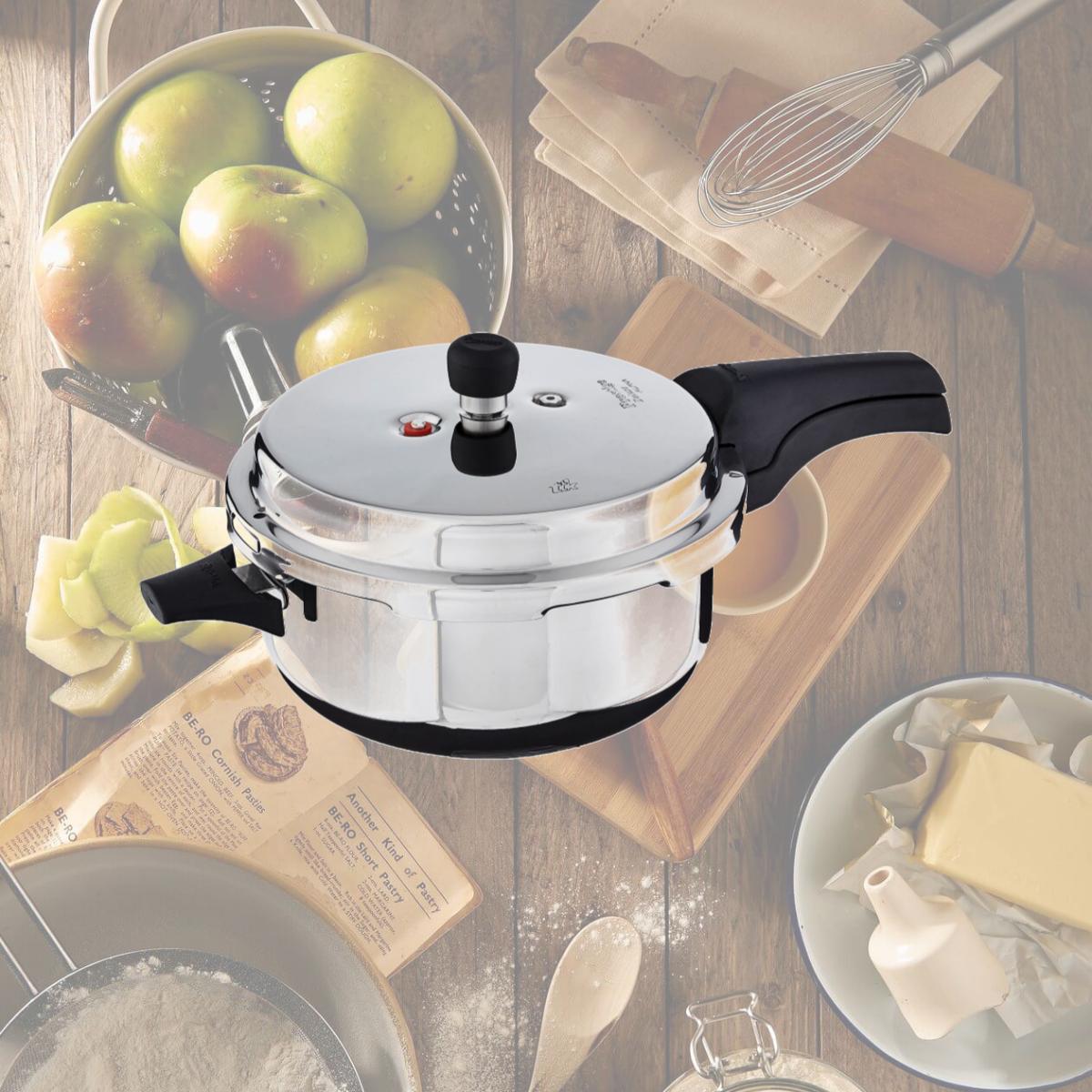Picture of Prestige PDSSPC3.5 Deluxe Stainless Steel Pressure Cooker - 3.5 Litres