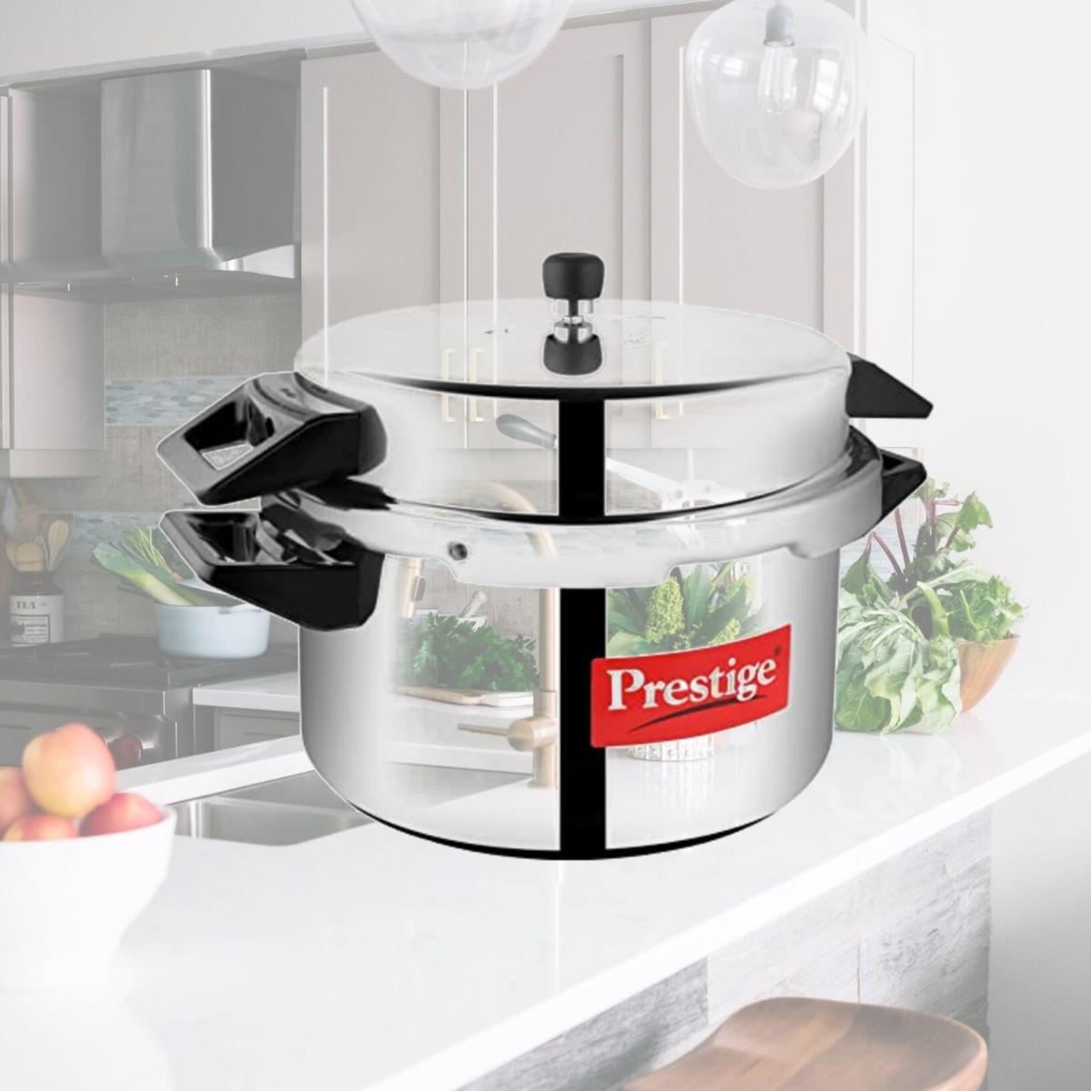 Picture of Prestige PPAPC16 Popular Aluminium Pressure Cooker - 16 Litres