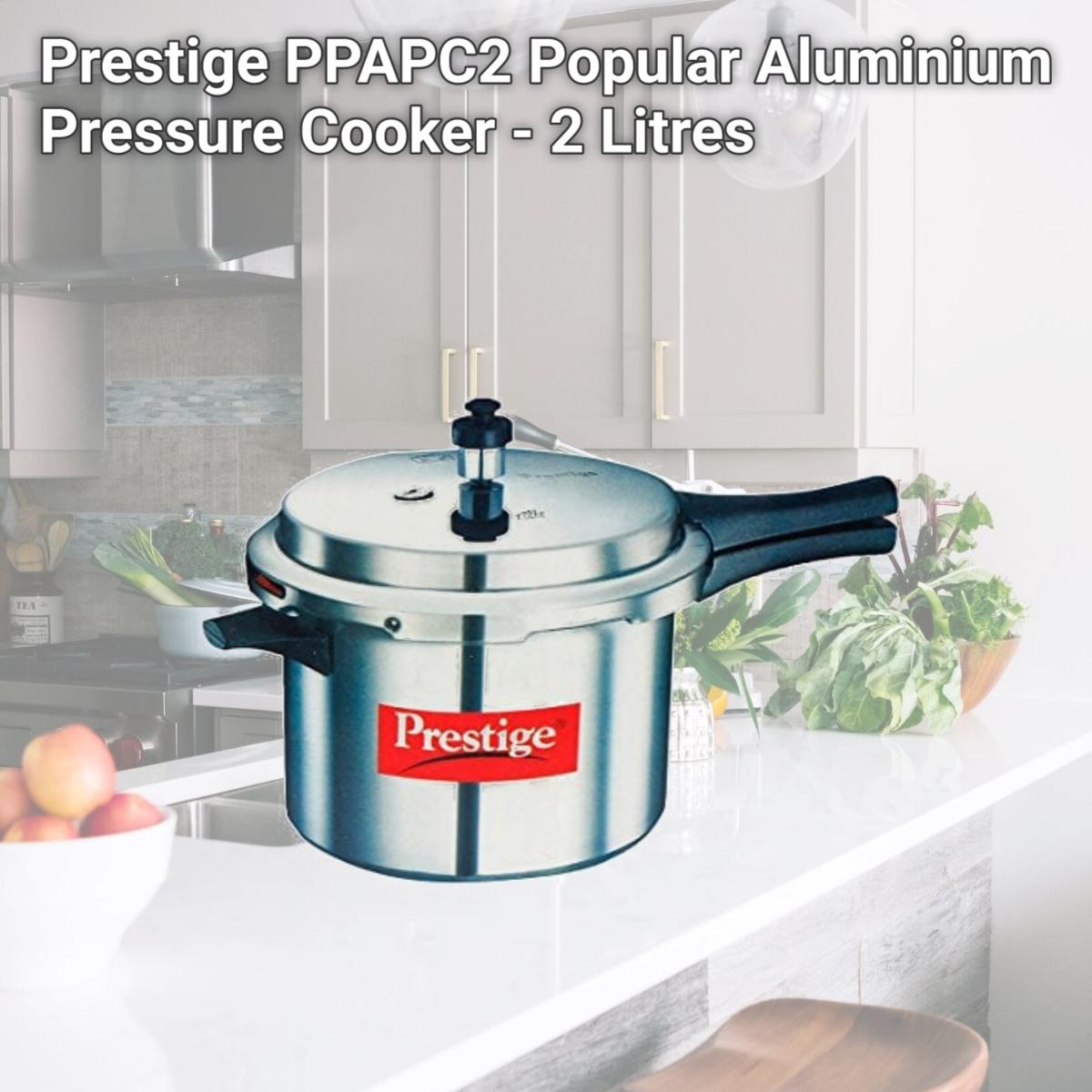 Picture of Prestige PPAPC2 Popular Aluminium Pressure Cooker - 2 Litres