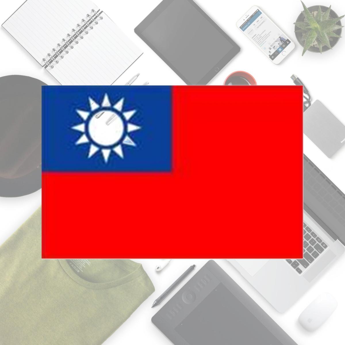 Picture of Annin Flagmakers 191690 2 ft. X 3 ft. Nyl-Glo Taiwan Flag