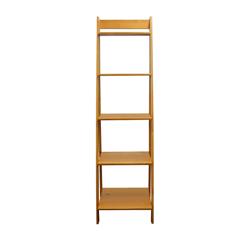 95084 Solid Wood 5 Shelf Ladder, Medium Pine