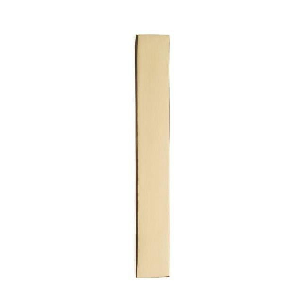 3585pb-1 House Number 1, Polished Brass - 5 In.