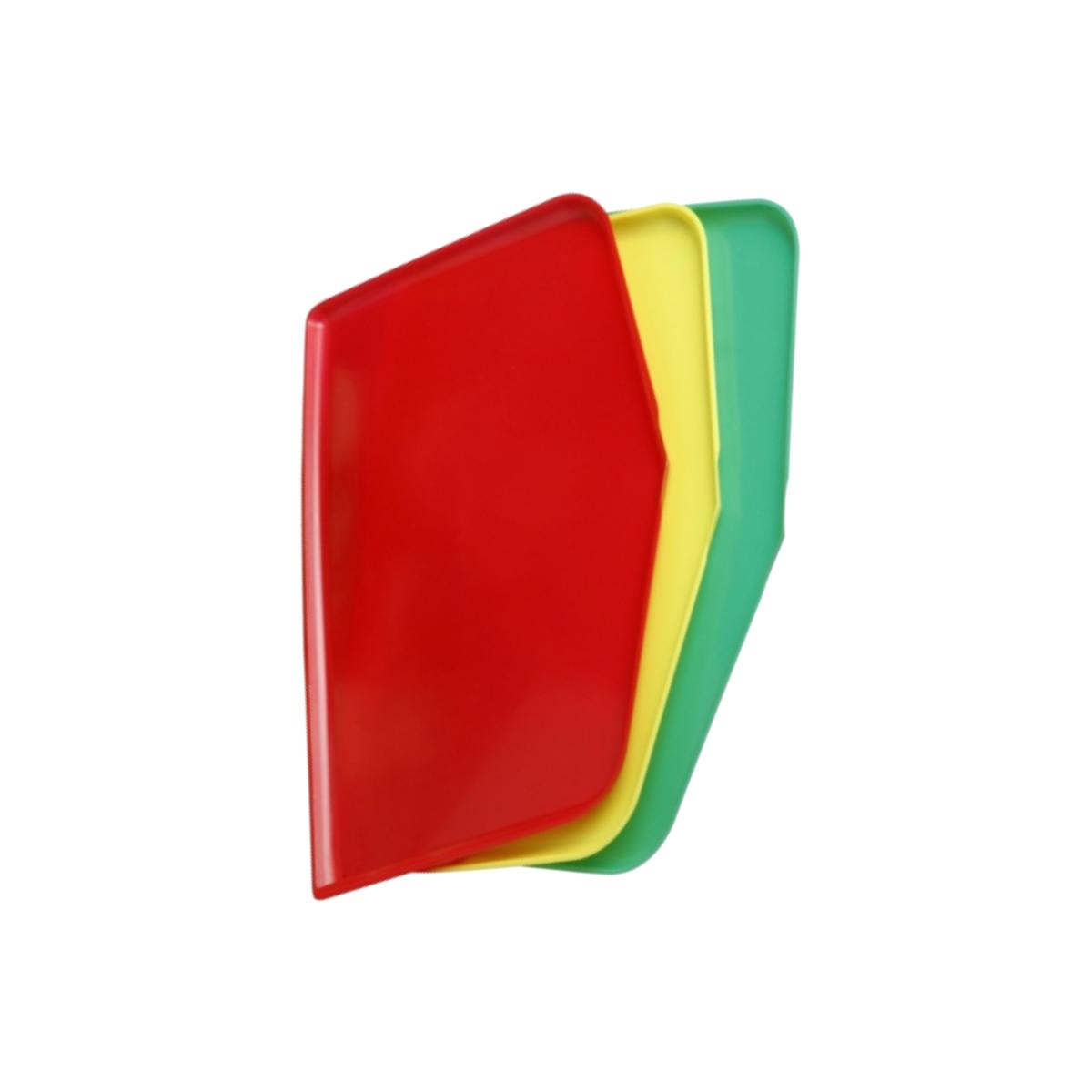 Picture of Argee Corp RG909 Chop Keeper Chopping Tray - Red  Yellow and Green