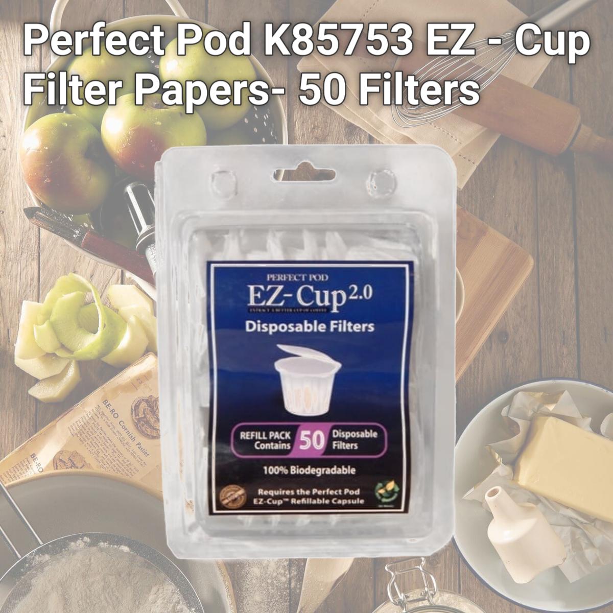 Picture of Perfect Pod K85753 EZ - Cup Filter Papers- 50 Filters