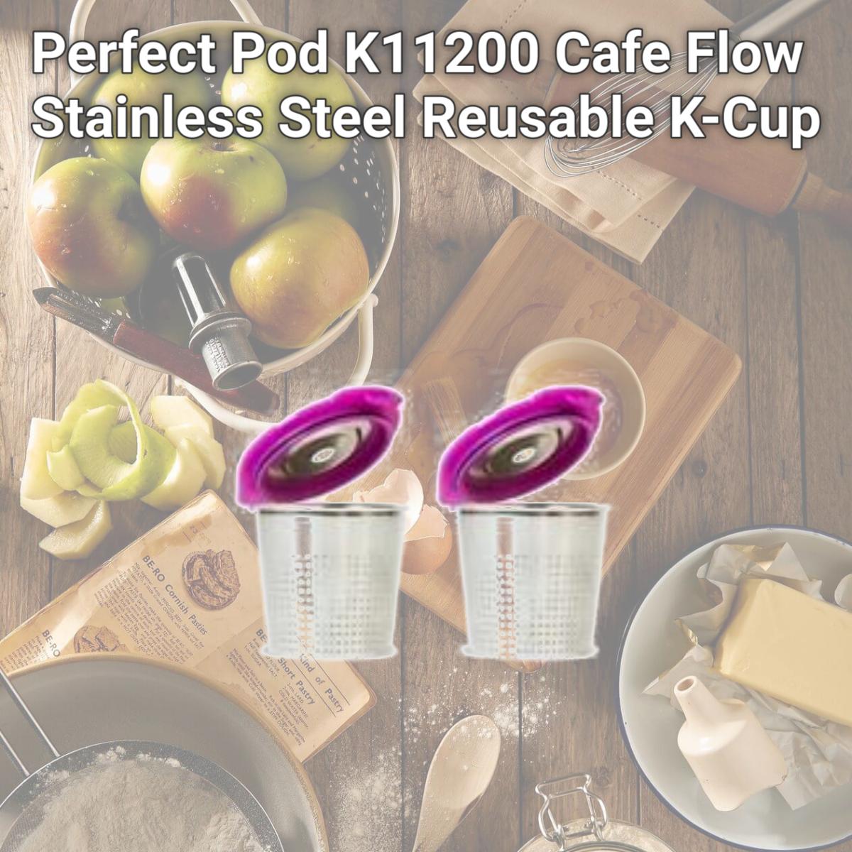 Picture of Perfect Pod K11200 Cafe Flow Stainless Steel Reusable K-Cup
