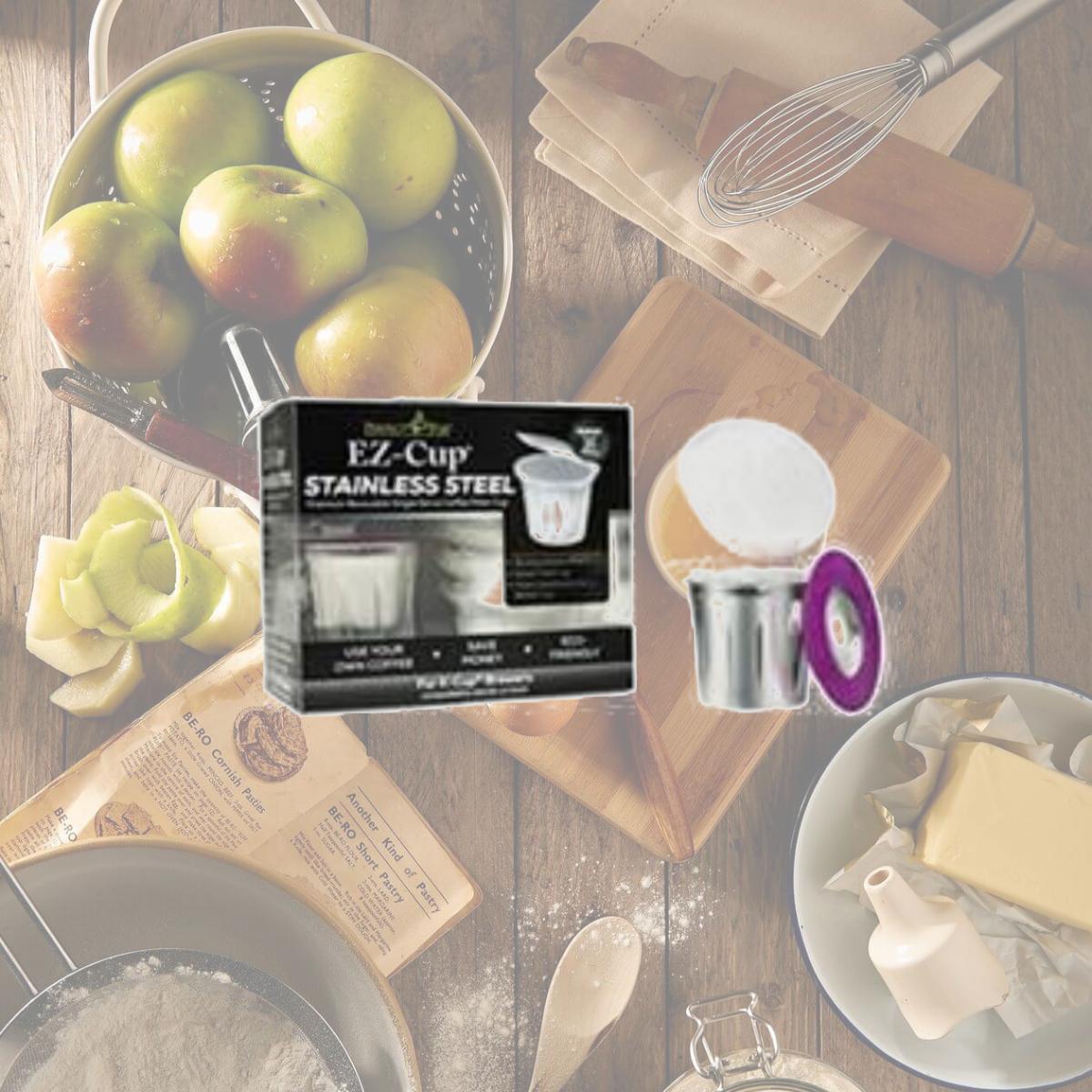 Picture of Perfect Pod K11400 EZ-Cup Stainless Steel Starter Pack & Reusable K-Cup Paper Coffee Filters