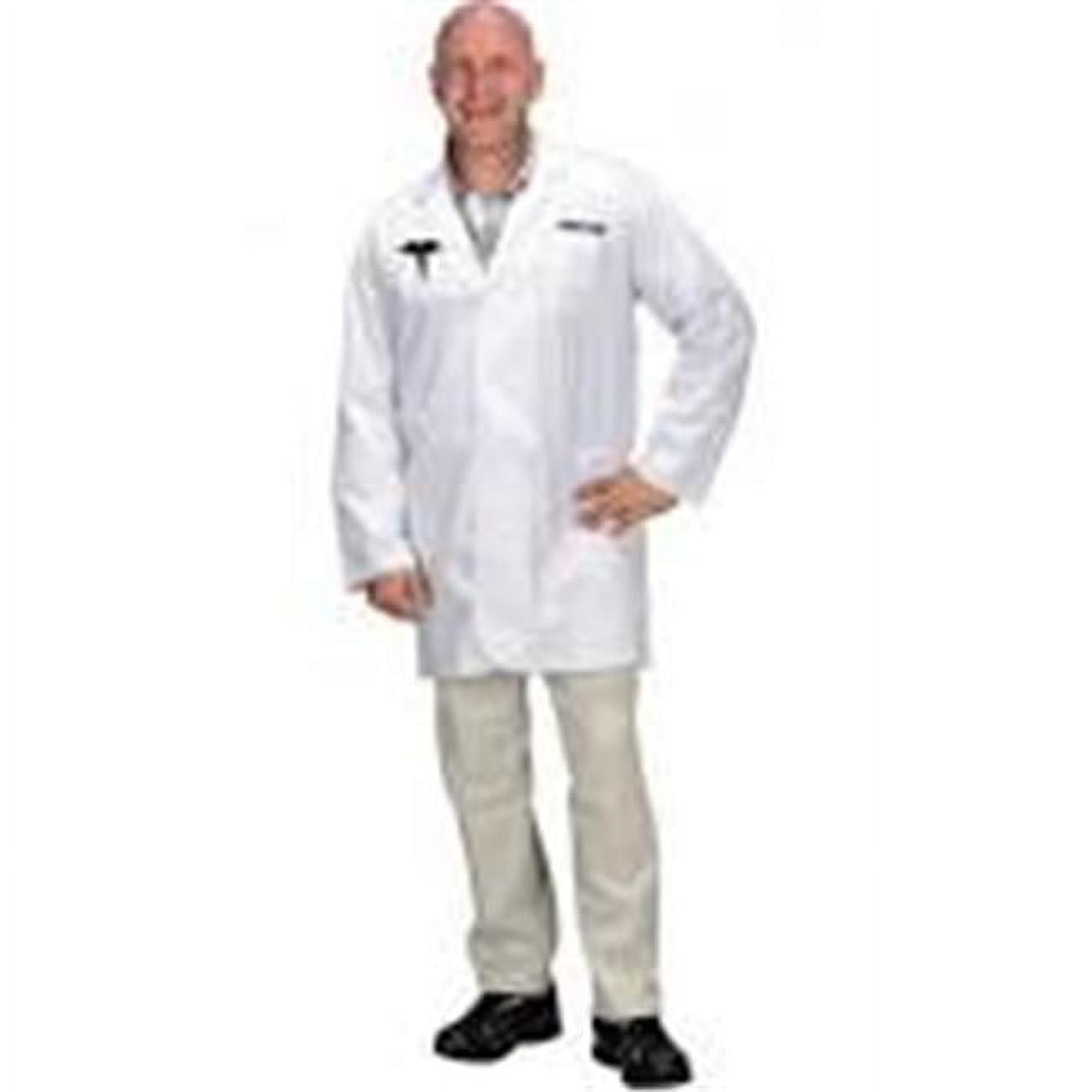 Aeromax Ldr-adult-lrg Adult Doctor Lab Coat, 0.75 - Large