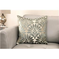 Lcpigi20jade Gisela Contemporary Decorative Feather & Down Throw Pillow In Jade Jacquard Fabric - 20 X 20 X 7 In.