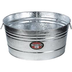 B54 7x 1.1 Ft. Hot Dipped Steel Round Tub