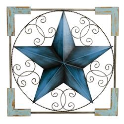 5131 Sorana Star Wall Decor, Blue & Teal