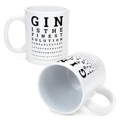 Tuff Luv M205 The Gin Eye Test Gin Collective Novelty Coffee Mug