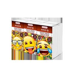 Ashtel Studios 00693-24 Emoji 6 Pocket Tissue - Pack Of 10