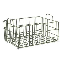 23308042 Cart System Wire Basket, Green