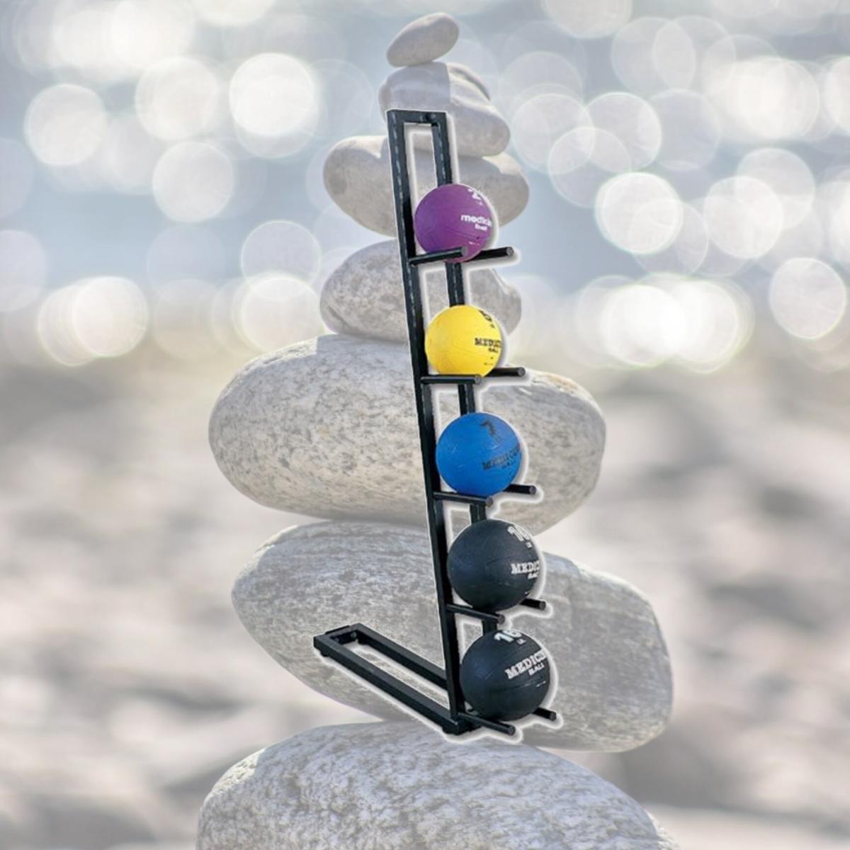 Picture of Sport Supply Group 1033267 Fitness Medicine Balls - Single Medicine Ball Rack