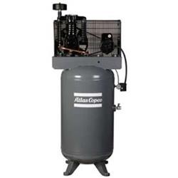 Ar-5e-80v-208-230-1-p2 5 Hp Two Stage Piston Air Compressor 80 Gal Vertical Tank 208-230v 1 Phase