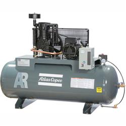 Ar-7.5-80h-208-230-3-p2 7.5 Hp Two Stage Piston Air Compressor 80 Gal Horizontal Tank 208-230v 3 Phase