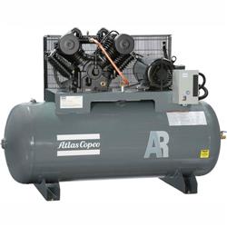 Ar-10-120h-208-230-3-p3 49 X 24 X 73 In. 10 Hp Two Stage Piston Air Compressor 120 Gal Horizontal Tank 208-230v 3 Phase