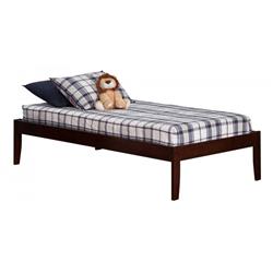 Ar8011034 Concord Bed, Antique Walnut - Twin Extra Large