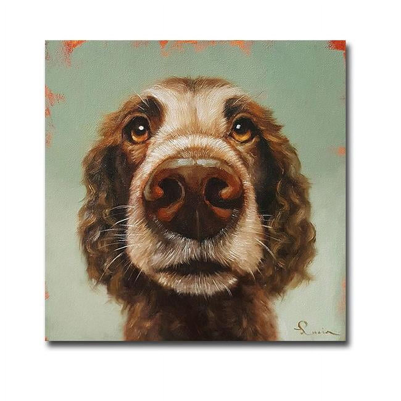 1212k574g Follow Your Nose No.14 By Lucia Heffernan Premium Gallery-wrapped Canvas Giclee Art - 12 X 12 X 1.5 In.