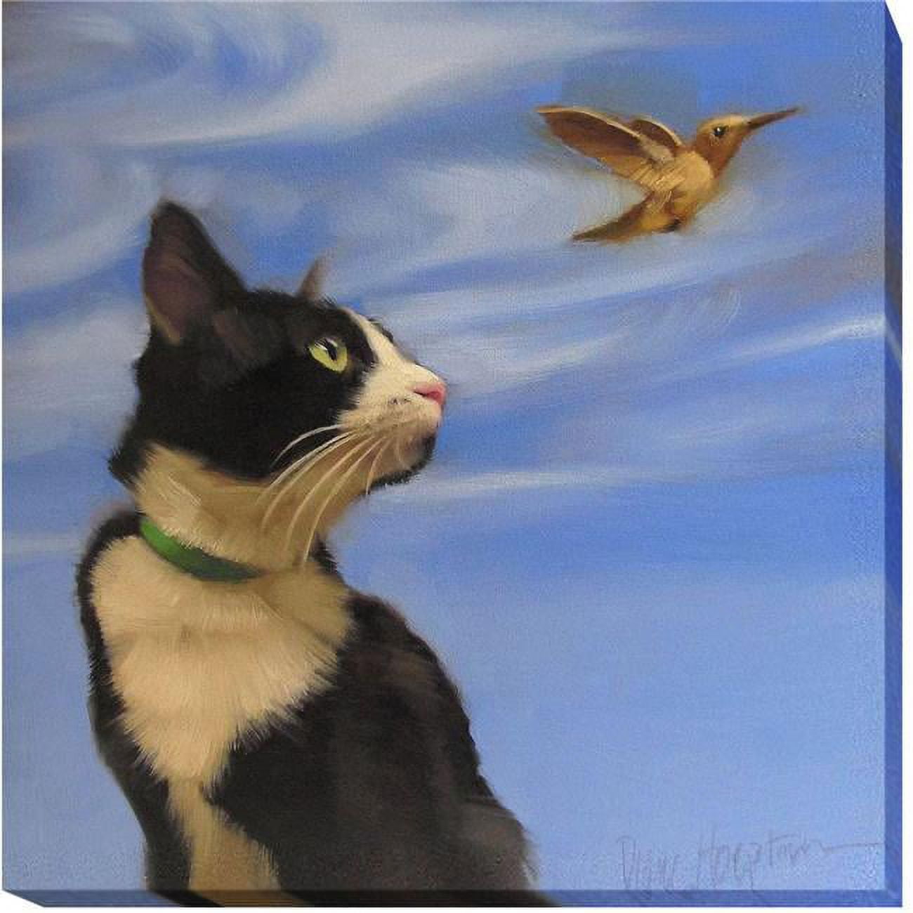 1212m568ig Fly Away By Diane Hoeptner Premium Gallery-wrapped Canvas Giclee Art - 12 X 12 X 1.5 In.
