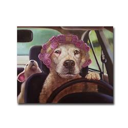 12155393ig Mommy Chauffeur By Lucia Heffernan Premium Gallery-wrapped Canvas Giclee Art - 12 X 15 In.
