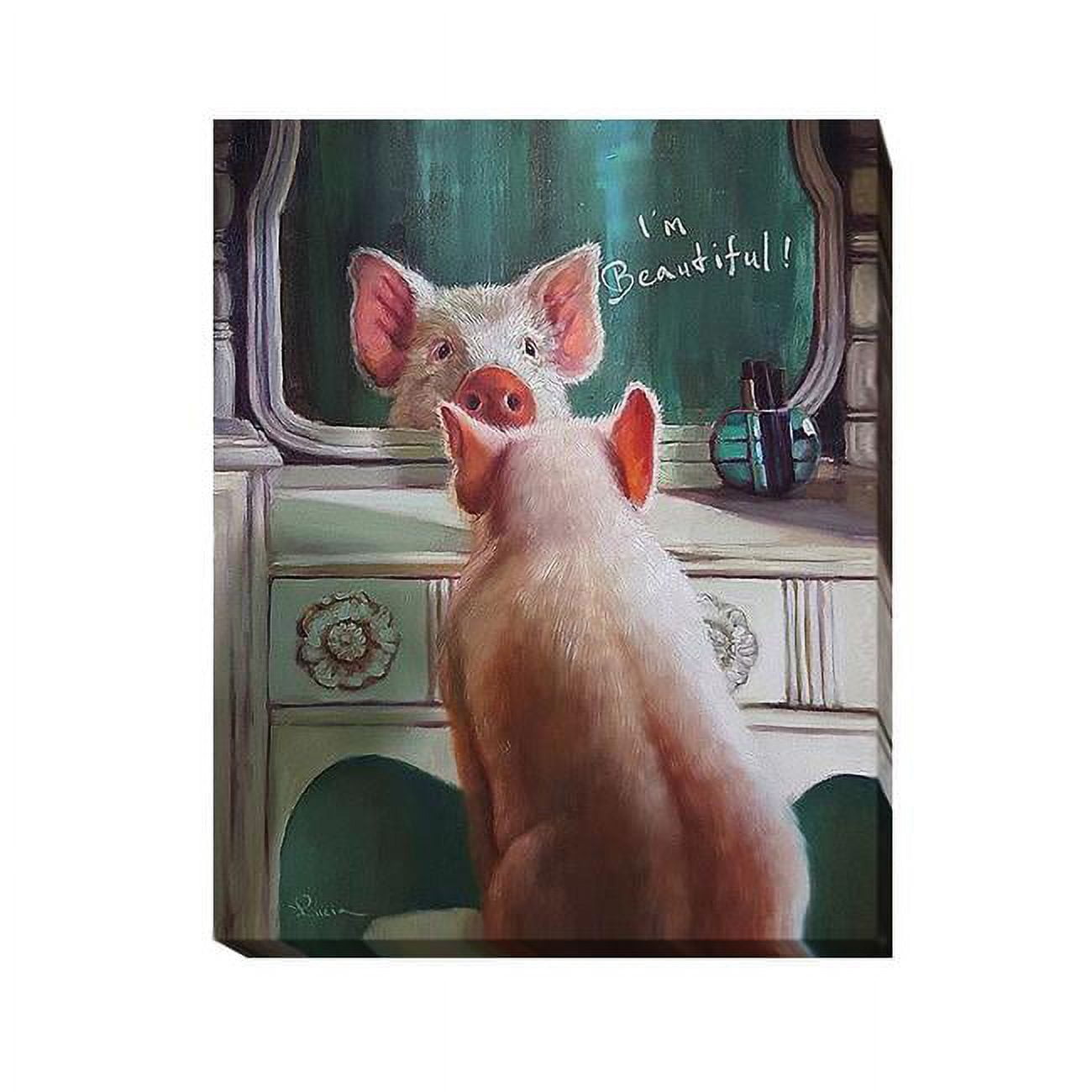 1215k5692g Affirmation By Lucia Heffernan Premium Gallery-wrapped Canvas Giclee Art - 12 X 15 X 1.5 In.