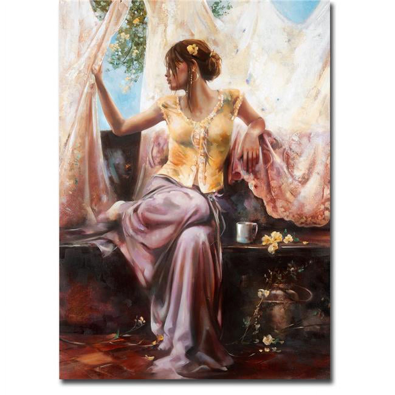 1216985tg Morning Splendor By Ron Di Scenza Premium Gallery-wrapped Canvas Giclee Art - 16 X 12 In.