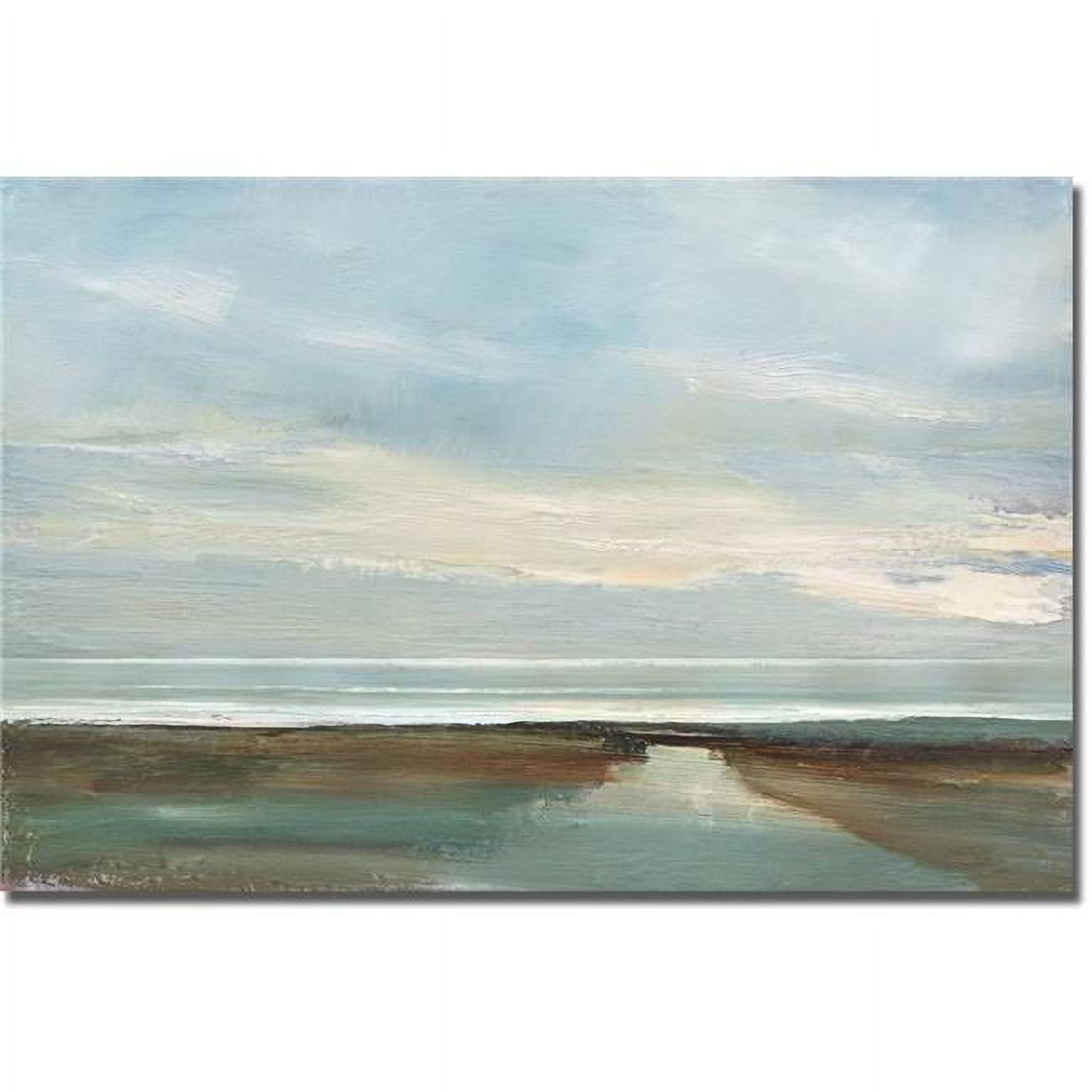 Afterglow By Caroline Gold Custom Gallery-wrapped Canvas Giclee Art - 16 X 24 X 1.5 In.