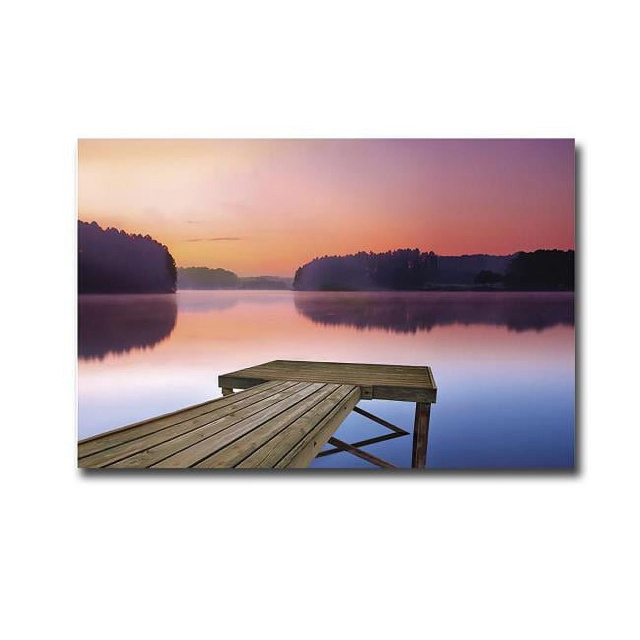 1624o449eg Morning Stillness By Darren Cook Premium Gallery-wrapped Canvas Giclee Art - 16 X 24 X 1.5 In.