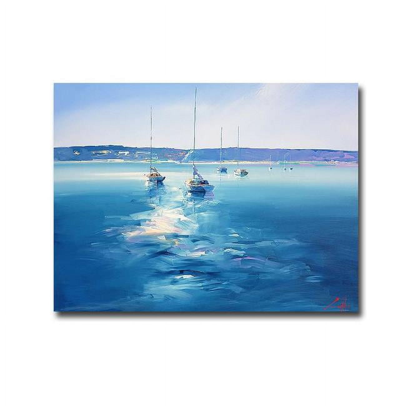 1216n5698ig Mornington Morning By Craig T. Penny Premium Gallery-wrapped Canvas Giclee Art - 12 X 16 X 1.5 In.