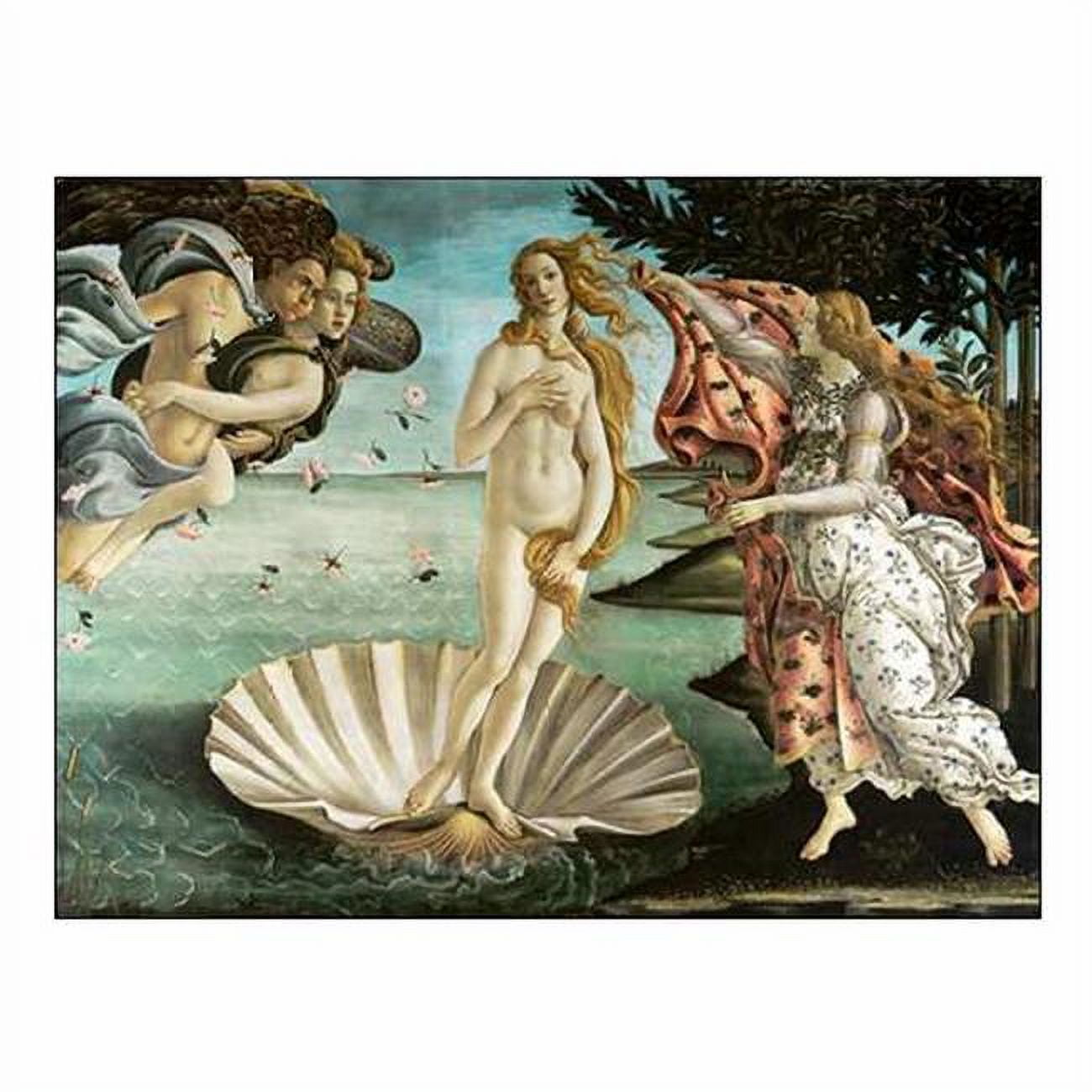 1216u835sag Nascita Di Venere By Sandro Botticelli Premium Gallery-wrapped Canvas Giclee Art - 12 X 16 X 1.5 In.