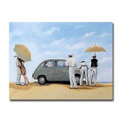 1216v277ig The 600 By Guido Borelli Premium Gallery-wrapped Canvas Giclee Art - 12 X 16 X 1.5 In.