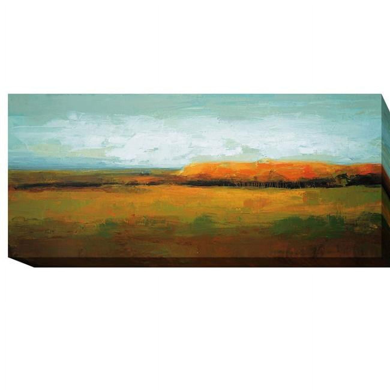 Drivescape By Peter Colbert Premium Gallery-wrapped Canvas Giclee Art - 16 X 32 X 1.5 In.