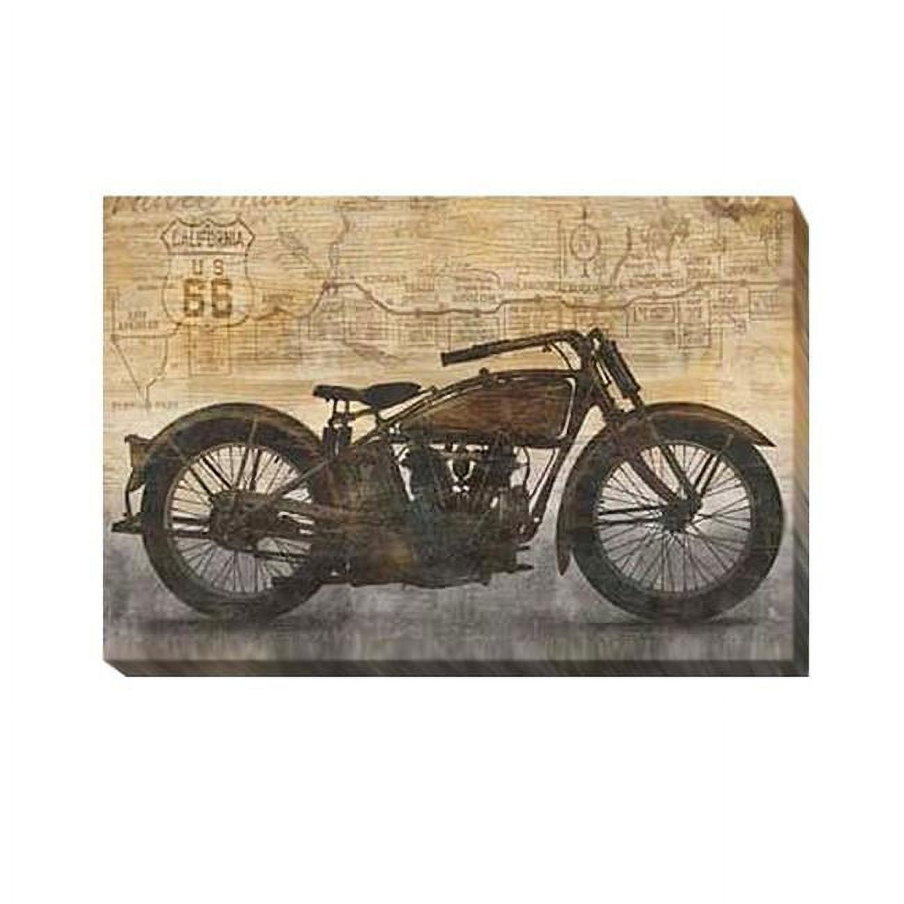 1218a978tg Ride By Dylan Matthews Premium Gallery-wrapped Canvas Giclee Art - 12 X 18 X 1.5 In.