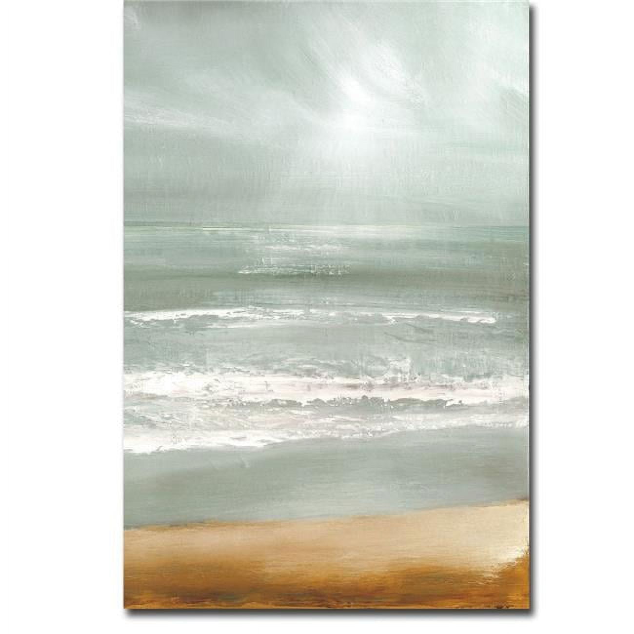 1218i780cg Cloudbreak By Caroline Gold Premium Gallery-wrapped Canvas Giclee Panorama Art - 12 X 18 X 1.5 In.