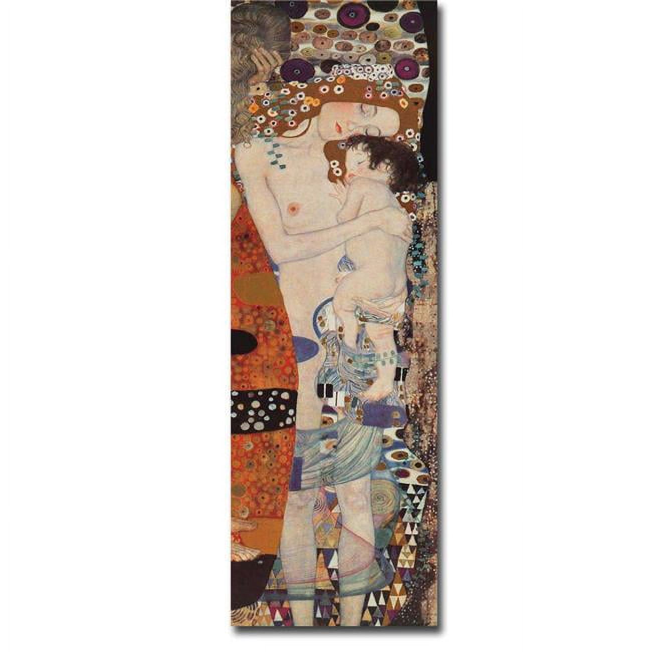 1648585tg Three Ages Of Woman By Gustave Klimt Premium Oversize Gallery-wrapped Canvas Giclee Art - 48 X 16 In.