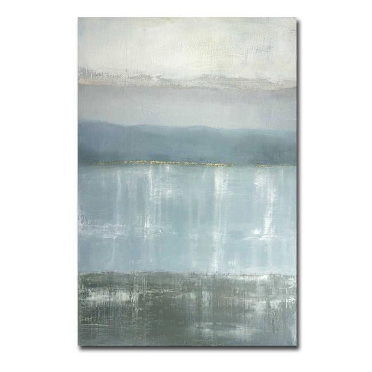 1218o198cg Twilight Blues By Caroline Gold Premium Gallery-wrapped Canvas Giclee Art - Ready To Hang, 12 X 18 X 1.5 In.