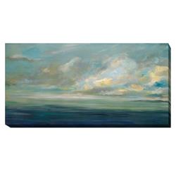 1224j539cg Shoreline By Karen Lorena Parker Premium Gallery-wrapped Canvas Giclee Art - Ready-to-hang, 12 X 24 X 1.5 In.