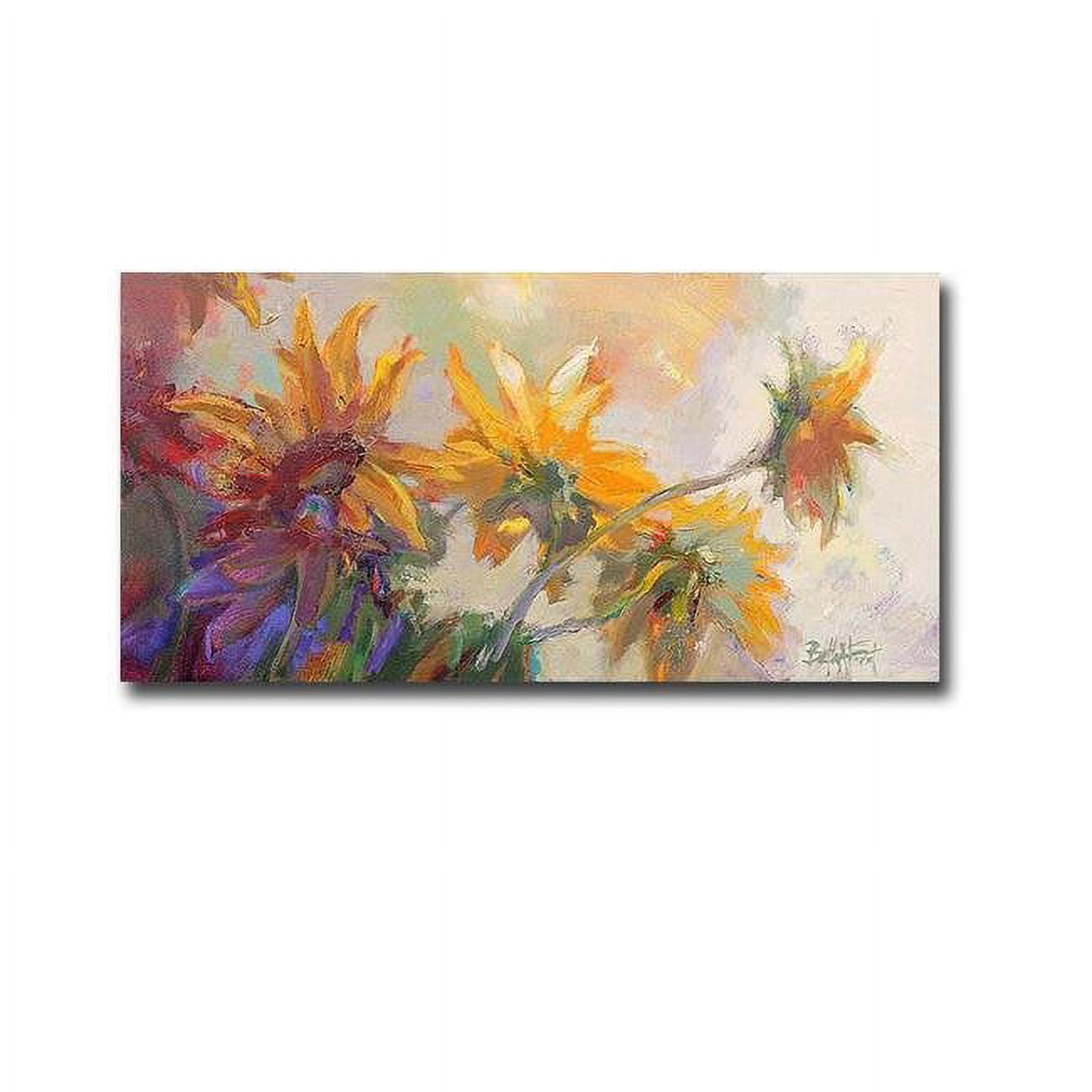1224q195ig The Long Blossoms By Beth A Forst Premium Gallery-wrapped Canvas Giclee Art - Ready-to-hang, 12 X 24 X 1.5 In.