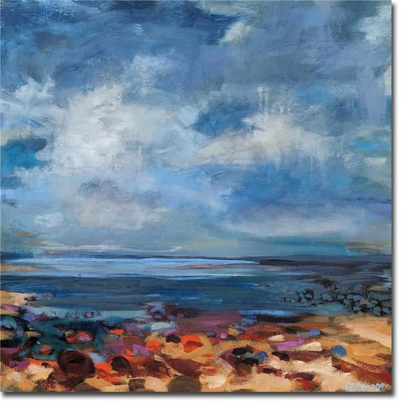 After The Storm By Jennifer Harwood Premium Gallery Wrapped Canvas Giclee Art - Ready To Hang, 30 X 30 X 1.5 In.