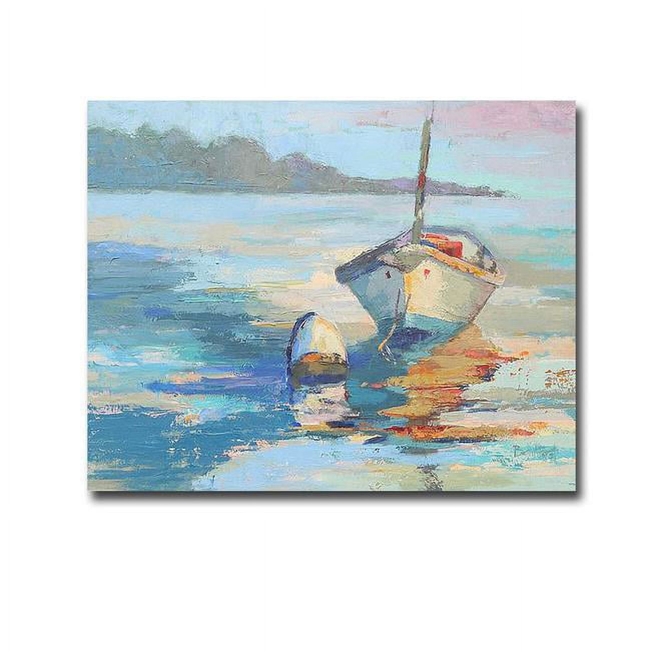 16200n944ig Monhegan Island Taxi By Beth A Forst Premium Gallery-wrapped Canvas Giclee Art - Ready-to-hang, 16 X 20 X 1.5 In.